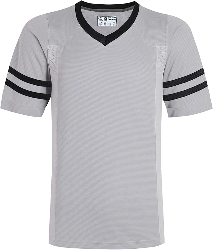 American Football Jerseys for Men Unisex Replica Plain Workout Sport Game Shirts Casual Outwear - Image 2